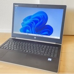 美品　Windows 11 Pro HP ノートパソコン