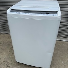 HITACHI  日立⭐️洗濯機　2021年製　BW-V80F