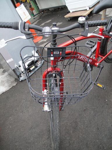 24インチ ジュニアサイクル FORTERA 7段切り替え カゴ付き 子供自転車