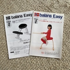 サカモトハウス バランスチェアイージー 　レッド balance Easy バランスチェア 椅子 カバー付き レッド 美品】サカモト