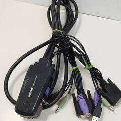 【ネット決済・配送可】iBUFFALO KVM SWITCH 2...