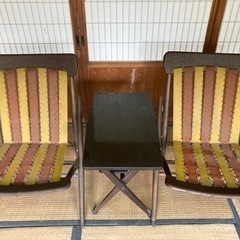 マルニ製　リクライニングチェア＆テーブルセット　家具 椅子 ダイ...