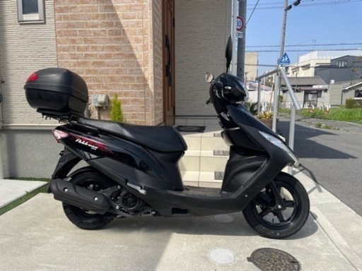 ワンオーナー 5千㎞ アドレス 125 DT11 リアボックス付
