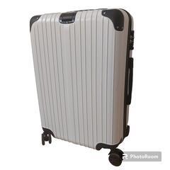 スーツケース キャリーケース 白 Mサイズ 約66L