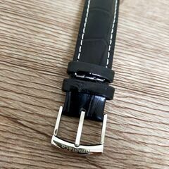 【メンテ済・新品ベルト】Tiffany アトラスドーム　メンズ　黒文字盤 メンテ済・新品ベルト】Tiffany アトラスドーム メンズ 黒文字盤