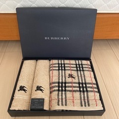 【新品】BURBERRY バーバリータオルセット