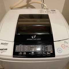 決まりました：2012年製 Haier 洗濯機