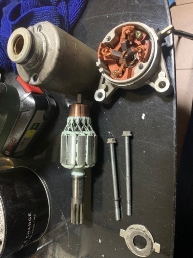 ジモティ限定価格！スズキGN125 腰上、セルモーターOH済み 実働書有