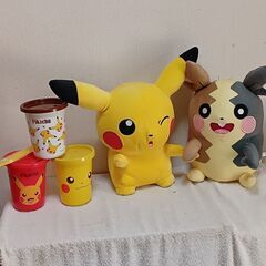 ポケットモンスター　ピカチュウ、モルペコぬいぐるみ&ピカチュウタ...