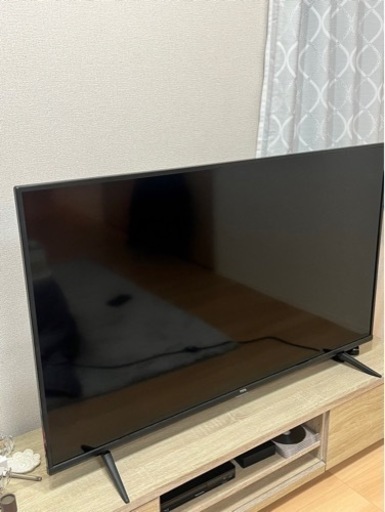TCLテレビ 50インチ 4Kチューナー搭載、Androidスマートテレビ