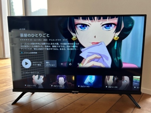 Hisense  2022年製 32型ワイド液晶テレビ 32A40H used