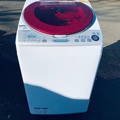 ♦️SHARP 電気洗濯乾燥機  【2015年製 】ES-TX8...