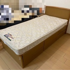 家具 ベッド シングルベッド