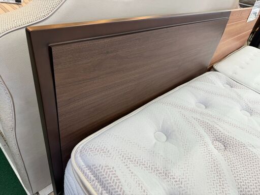 愛品館八千代店】シモンズ ダブルクッション シングルベッド ③  