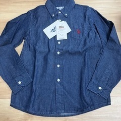 新品　POLO 140センチ　長袖シャツ