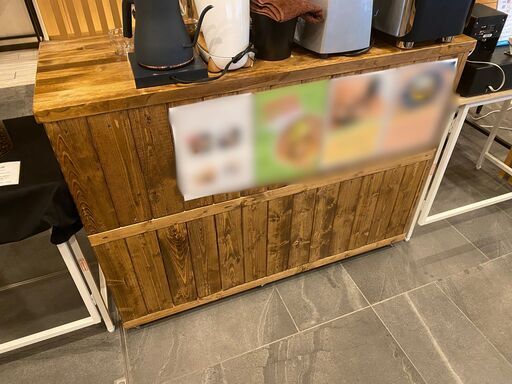 カウンター　レジカウンター　家具　アンティーク　カフェ　美容室