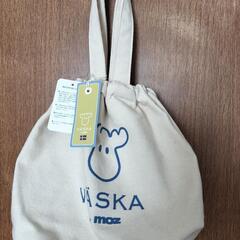 VASKA ☆ moz モズ  可愛い白のトートバック 新品未使...