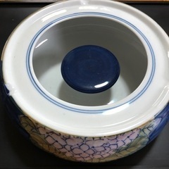 灰皿　❽ 紫陽花　陶器