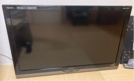 決まりました！再値下げ！【液晶TV 40インチ シャープ AQUOS】壁掛け専用！金具付！