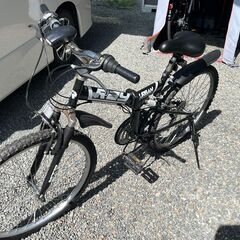 【予定者様決まりました】折り畳み自転車　マウンテンバイク　26イ...