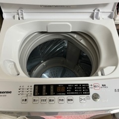HISENSE 洗濯機 新品同様！HISENSE Washing Machine- Like New!