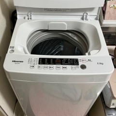 HISENSE 洗濯機 新品同様！HISENSE Washing Machine- Like New!