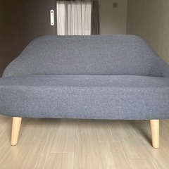 配達可】NOCE ソファ2人掛け グレー