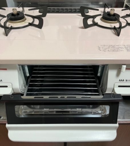 ゴージャスなピンクのリンナイクックテーブル！Gorgeous pink Rinnai