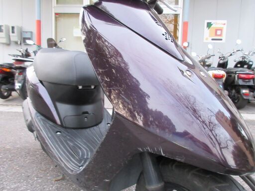 ディオ　AF68　後タイヤ+バッテリ新品！　4スト【完全現状渡し】パープル　ホンダ　インジェクション　FI ディオ AF68 後タイヤ+バッテリ新品！ 4スト【完全現状渡し】パープル