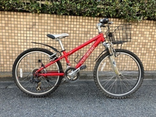 LOUIS GARNEAU(ルイガノ)  2012 J24 24インチ　KIDS ジュニア　マウンテンバイク　RED