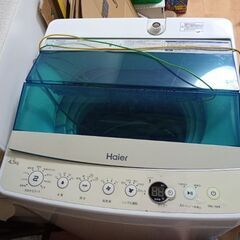 縦型洗濯機　4.5kg　ハイアール