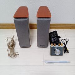 USB超小型オーデオアンプとスピーカー