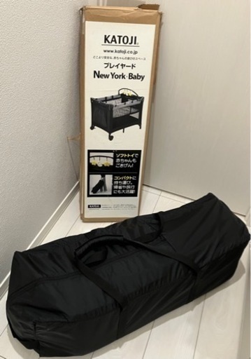 【受付中】KATOJI プレイヤード New York Baby カトージ　ベビーベッド
