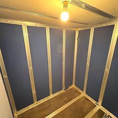 4月末までお値下げ！！！2.3畳-40dbサウンドジャパン製中古防音室！東京都から