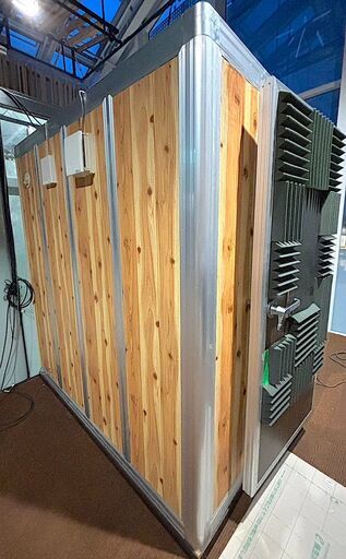 4月末までお値下げ！！！中古防音室 サウンドジャパン 1.7畳、-40db