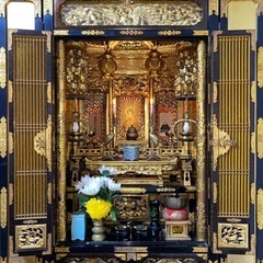 【浄土真宗東西両宗派用お仏壇・仏具・経机セット】