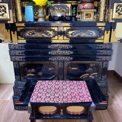 【浄土真宗東西両宗派用お仏壇・仏具・経机セット】