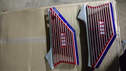 cbx400f サイドアルフィンカバー　ビート