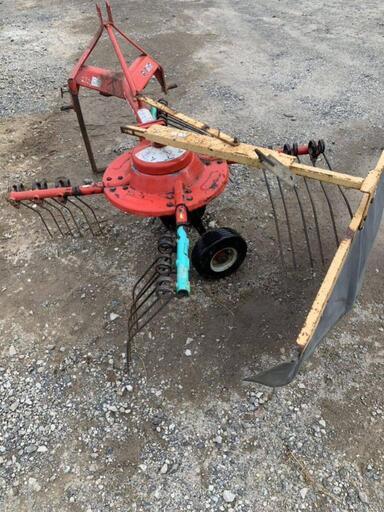長崎発　タカキタ　HM2510 ジャイロレーキ　1連　牧草反転　集草機　トラクターアタッチメント　中古品