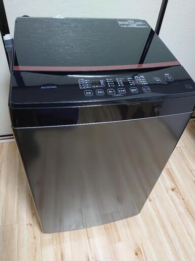 アイリスオーヤマ 6kg 2021年製 美品 IAW-T603BL 洗濯槽分解洗浄済 福岡市春日市無料配送  2ヶ月保証