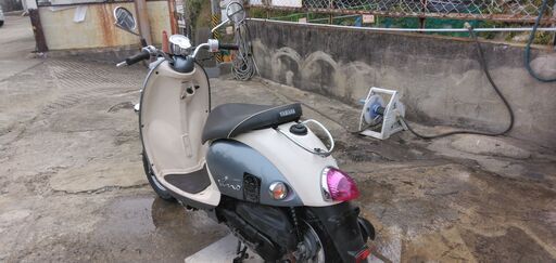 ⭐ヤマハビーノFI SA37J グレー めちゃ明るいLEDヘッドライト