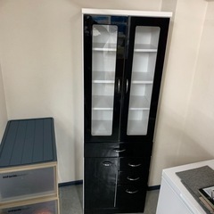 【受渡済】食器棚　家具 収納家具 キャビネット