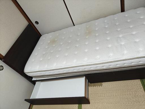 【ろう】シングルマットレス　ベッドセット 040110033.jpg