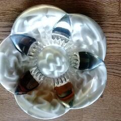 銀色　アンティークレトロ　盛り鉢
