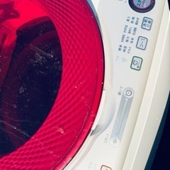 シャープ　電気洗濯乾燥機　ES-TX840-R