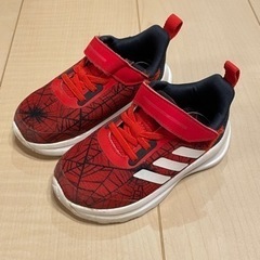 adidas 子ども用 スニーカー 13cm スパイダーマン M...