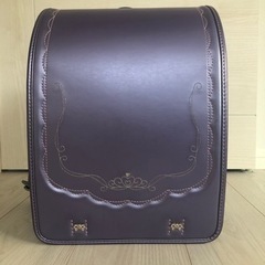 ランドセル　クラリーノ箱付き　紫　パープル