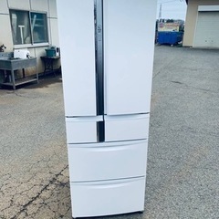 三菱 ノンフロン冷凍冷蔵庫 MR-R47Y-WH