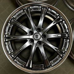 【最終値下げ】ﾜｰｸ ｼｭﾊﾞｰﾄ SC4 20×9.0J+38