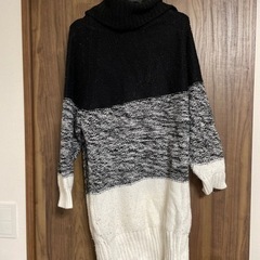 【断捨離中】白🤍黒レディースセーター